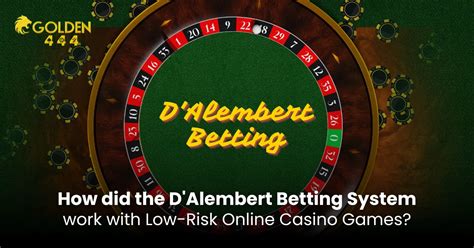 Low risk betting systems .